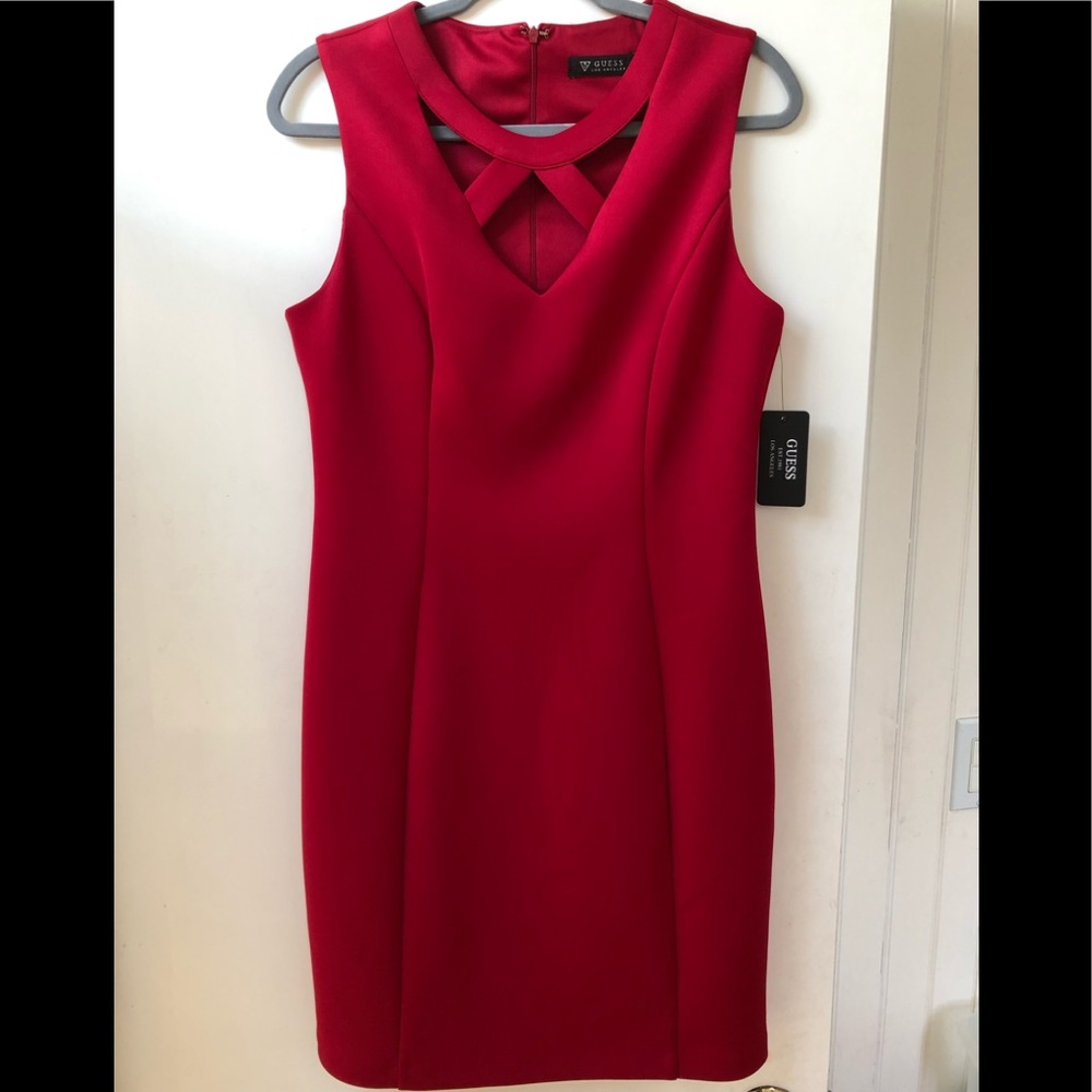 Size 14 Red Guess dress